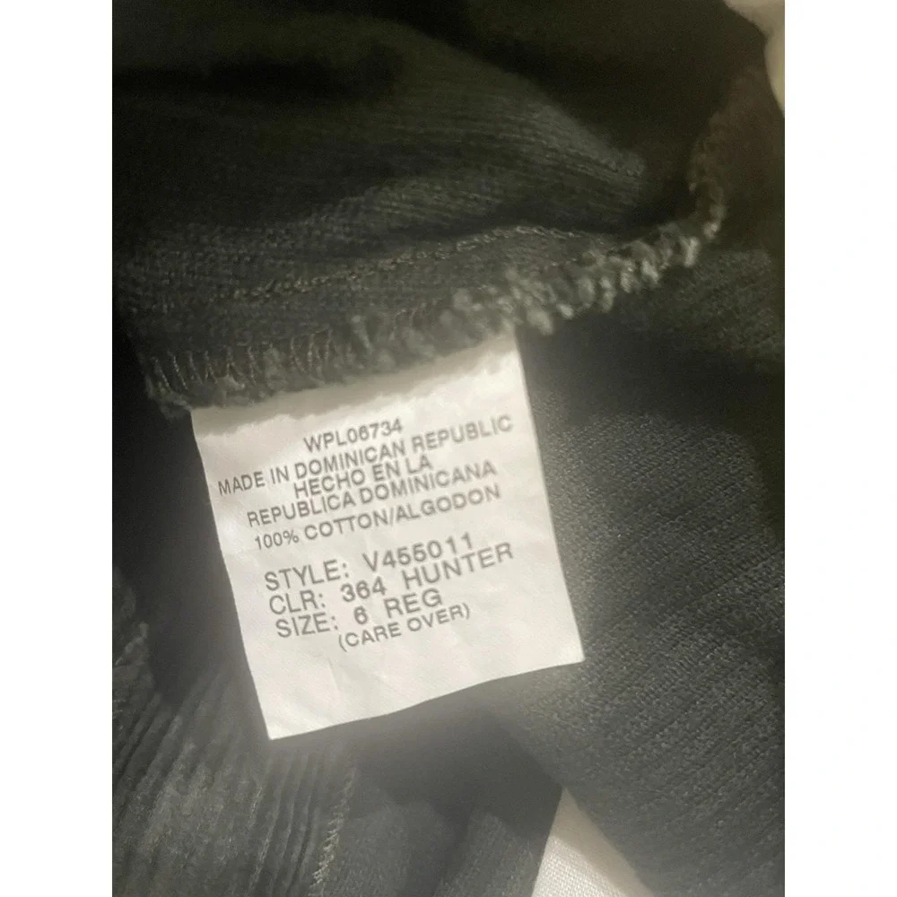 NWT  Vtg  Y2K VanHeusen Pants Boys 6 Hunter Green Pleated Corduroy Holiday Slack